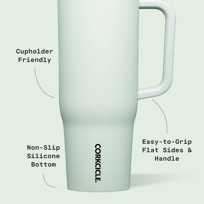 CORKCICLE Cruiser Straw Cup 1.2L Sage Mist - Image 3