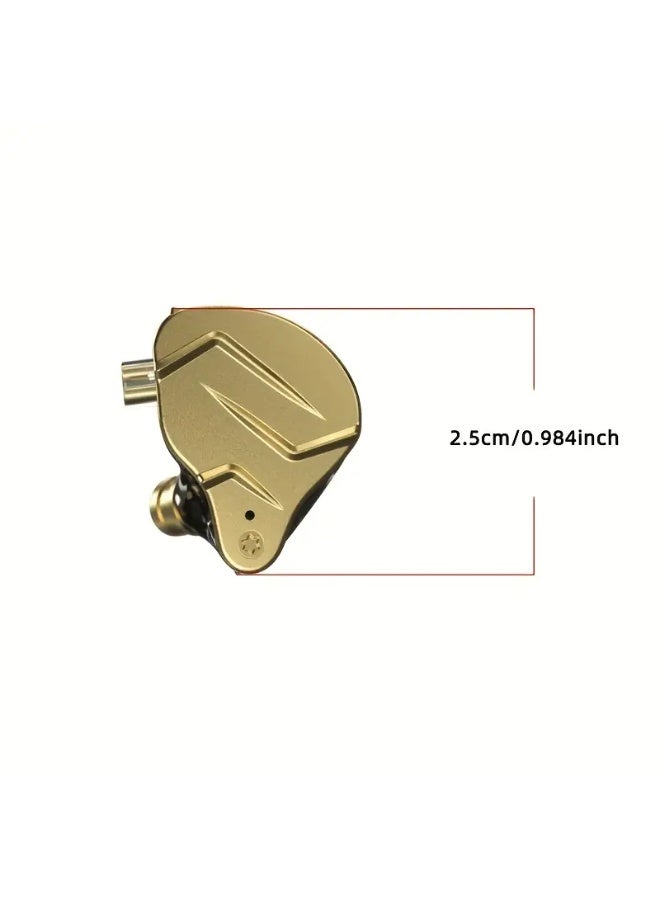 KZ ZSN PRO X HIFI Metal In Ear Earphones Bass Earbud Sport Noise Cancelling Headset Gold - Image 4