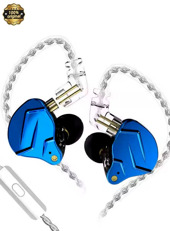 KZ ZSN PRO X HIFI Metal In Ear Earphones Bass Earbud Sport Noise Cancelling Headset Gold - Image 1