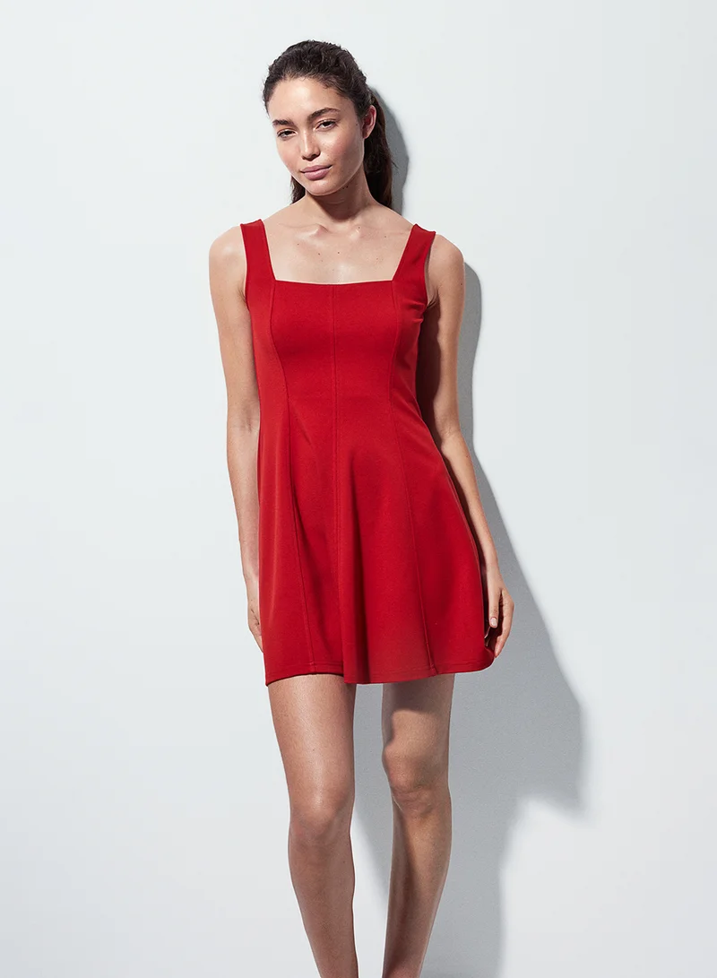 اتش اند ام Red Mini Dress