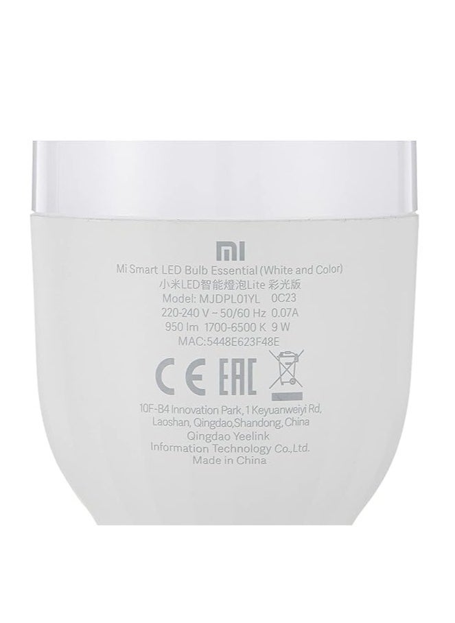 Xiaomi - Mi Smart Led Bulb Essential (White And Color), 950Lm, Pack Of 2, 1, 2Pcs Mi Bulb - Image 1