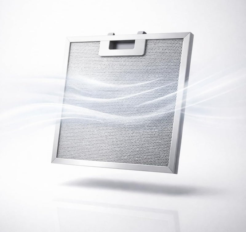 KIRMANI All In One Aluminum Cassette Filter For Kitchen Chimney Standard Size (320 x 260 mm) Silver Pack of 2 - Image 2