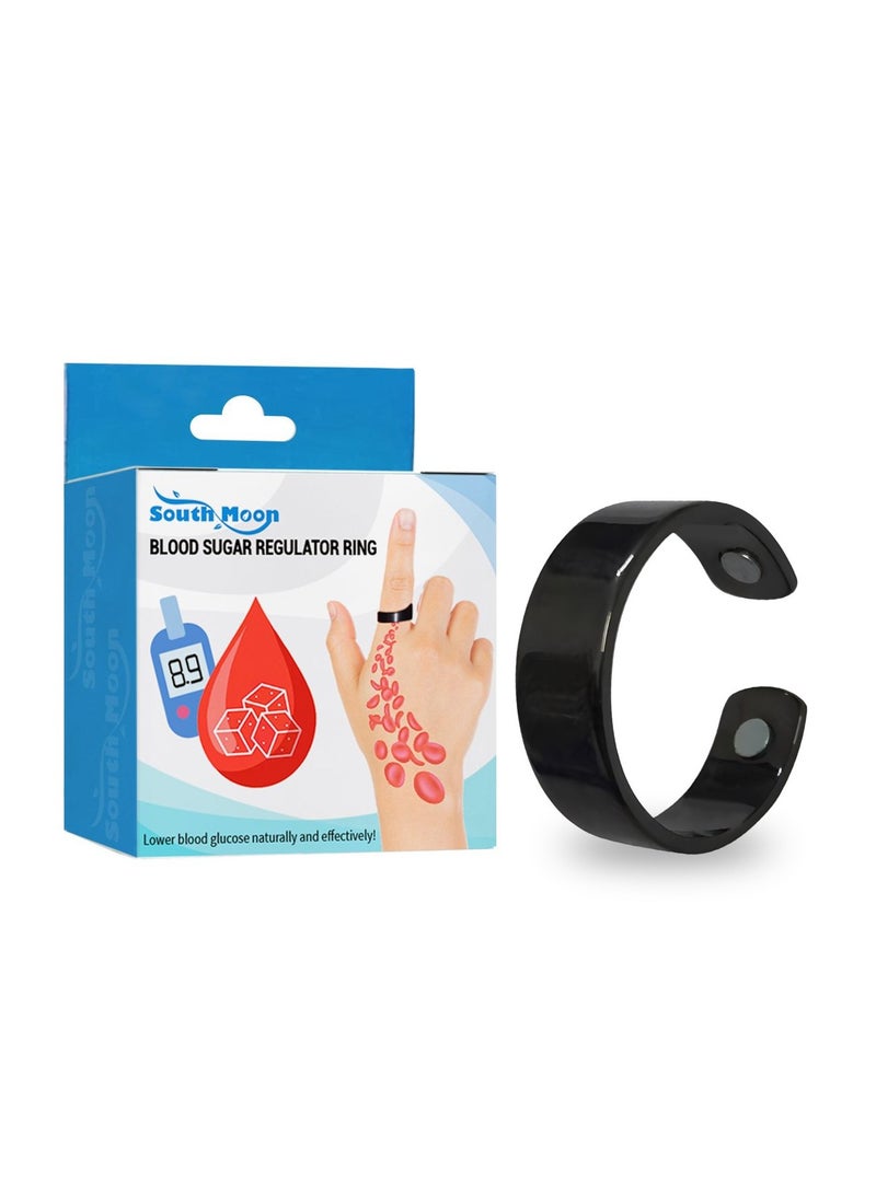 SOUTH MOON Acupressure Blood Glucose Control Ring – Hand Wellness Accessory for Men and Women  - Image 1