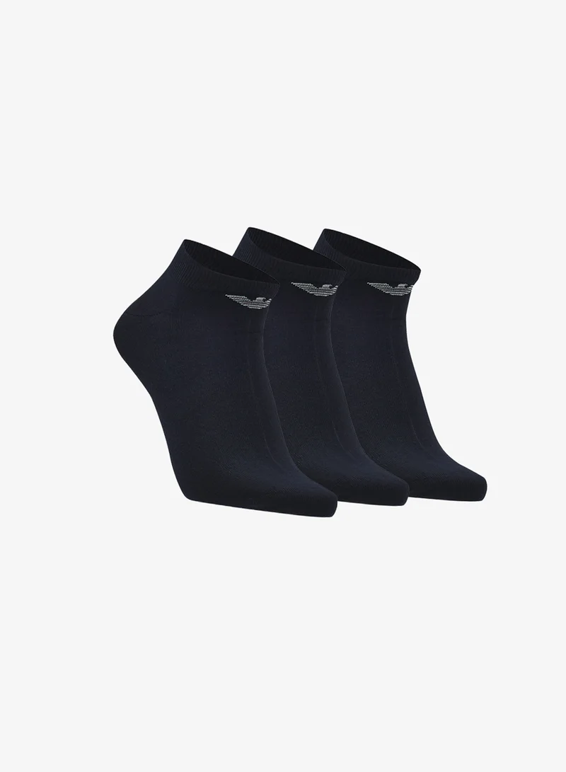 3 Pack Of Logo Ankle Socks