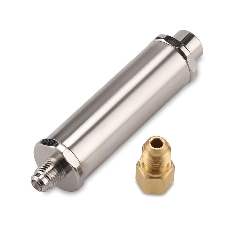 مبخر سائل ليشامب لنظام التكييف R410A لشحن بخار المبرد، شاحن جانب سائل منخفض مع توصيلات 1/4 بوصة