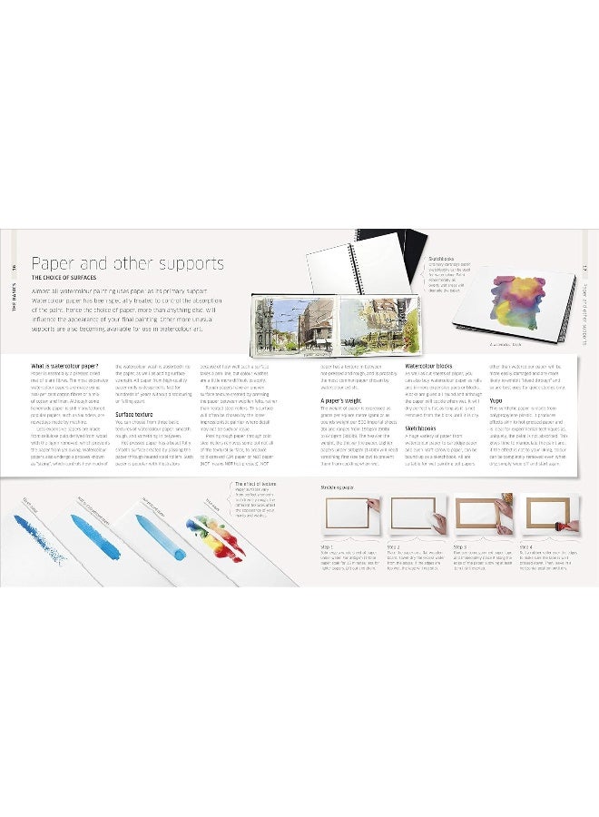 Watercolour Techniques for Artists and Illustrators: Discover how to paint landscapes, people, still lifes, and more.