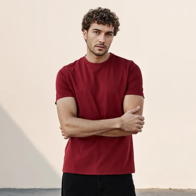 سبلاش فيڤ Regular Fit Crew Neck T-shirt