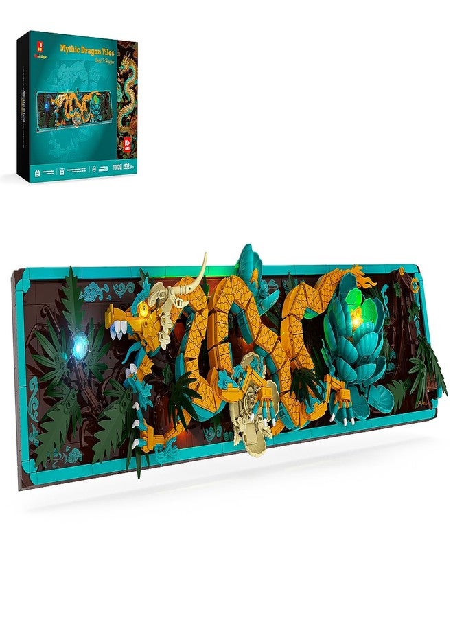 JMBricklayer Mythic Dragon Tiles Building Set 70020 - Image 1