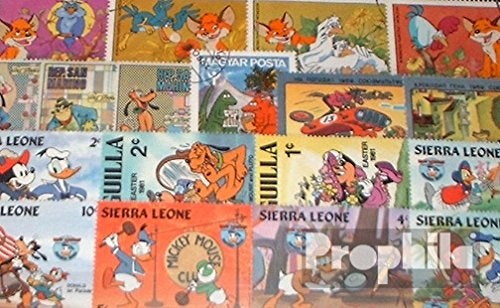 Prophila Collection Motives 25 Various Comics Stamps Stamps for Collectors Comics - Image 1