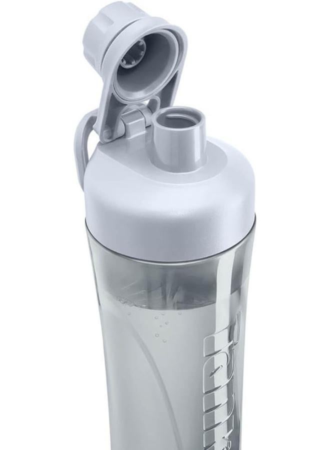 Tank Tritan Plastic Water Bottle 800mL, Light Grey, BPA Free - Image 4