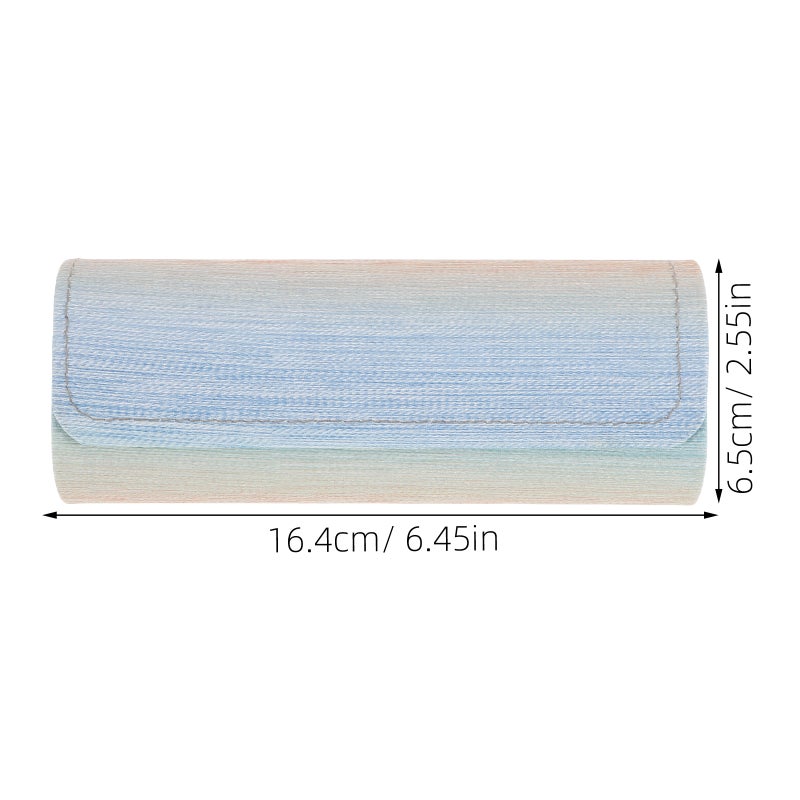 Gradient Eyeglass Case Stylish Anti Pressure Eyeglasses Holder Holder For Home Office Travel - Image 5