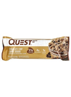 QUEST NUTRITION Quest Nutrition, Protein Bar, Chocolate Chip Cookie Dough, 12 Bars, 2.12 oz (60 g) Each  - Image 3