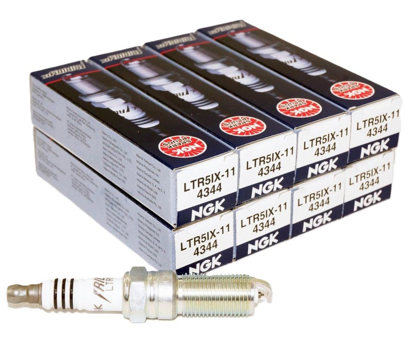 NGK Iridium IX Spark Plugs Compatible with Chevrolet Silverado 1500 5.3L 6.2L V8 2014-2024 (8 Pack) - Image 1