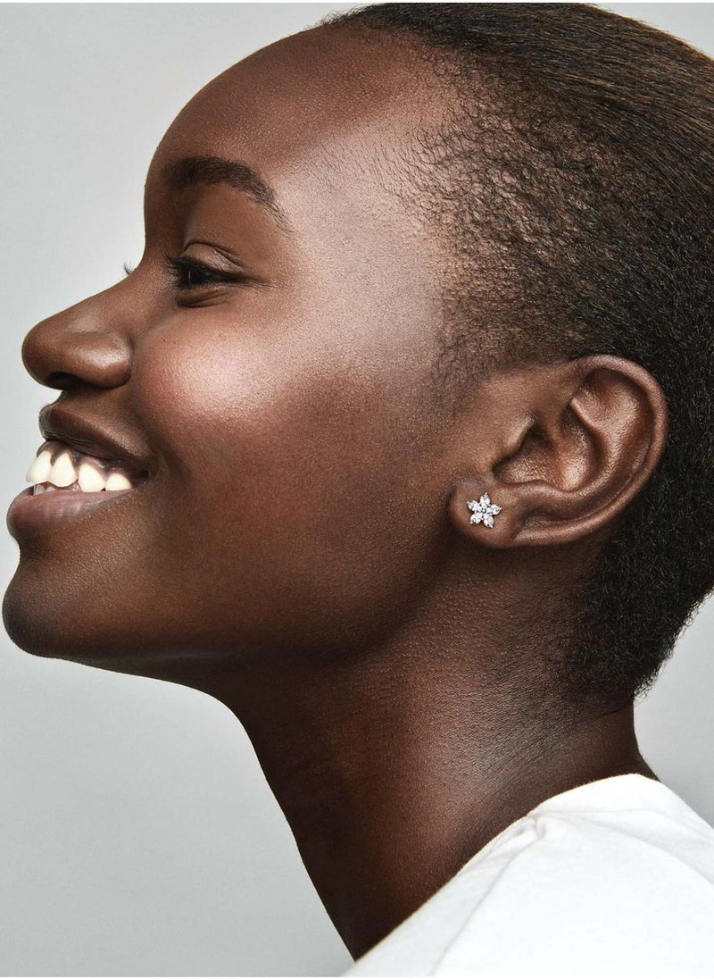 باندورا أقراط دبوسية شكل الثلج - Image 2