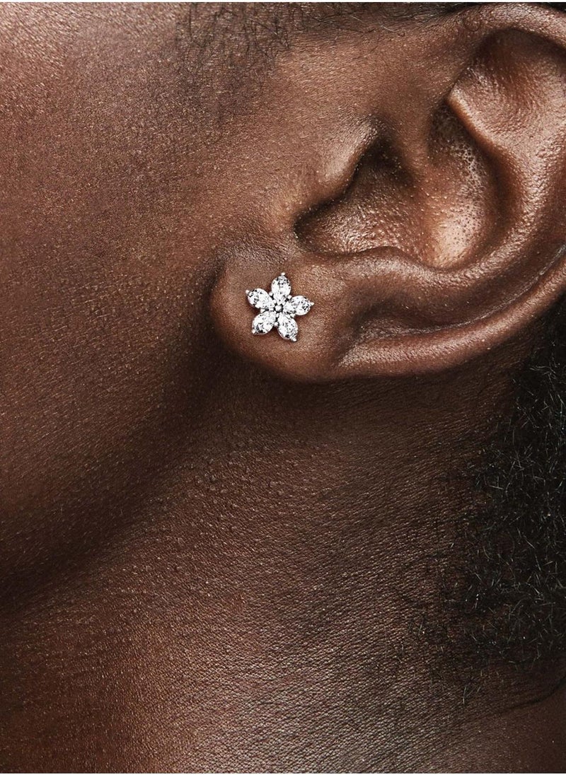 باندورا أقراط دبوسية شكل الثلج - Image 3