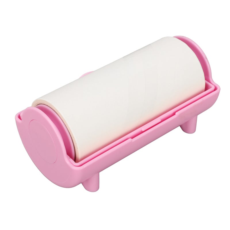 Nail Stamper Oil Absorbing Sheet Paper Portable Home Salon DIY Nail Art Stamper Pattern Removal Tool Pink - Image 2