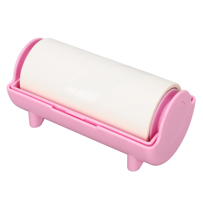 Nail Stamper Oil Absorbing Sheet Paper Portable Home Salon DIY Nail Art Stamper Pattern Removal Tool Pink - Image 3