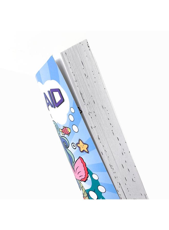 الأزرق جي دبليو كتاب تلوين حورية البحر الجديد 60 رسم كاريكاتوري تنوير الأطفال الذين تزيد أعمارهم عن 4 سنوات - Image 5