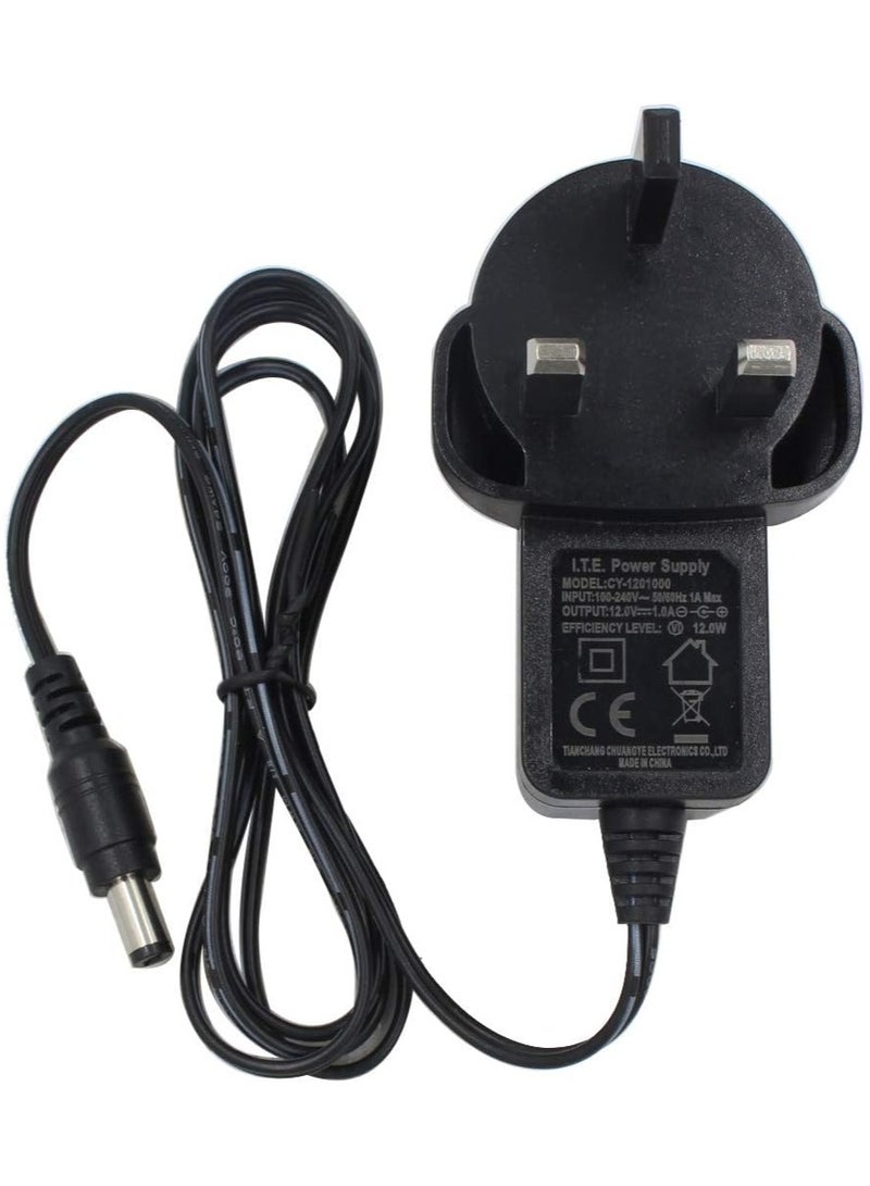 AC to DC 12V 1A Power Adapter Supply - Image 2