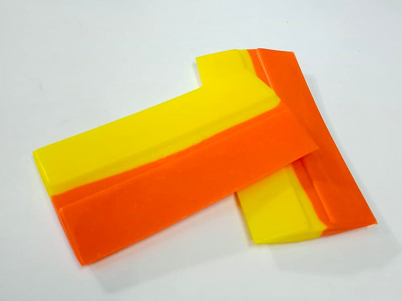 Generic Double Color Wrapping Scraper Squeegee Tool for Car Vehicle Window Film Nylon Rubber 125 X 65 cm CS001 2 Pcs  - Image 4