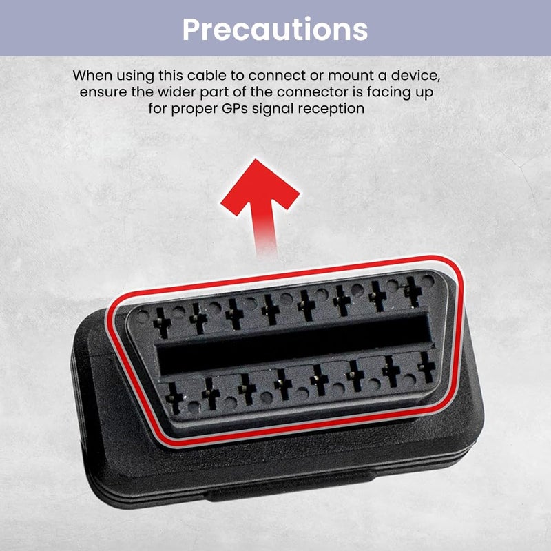STHIRA كابل تمديد OBD2 STHIRA® بطول 23.6 بوصة 16-دبوس ذكر إلى أنثى لموصل OBDII لأدوات تشخيص السيارات، وقارئات الأكواد، وأجهزة المراقبة - Image 5