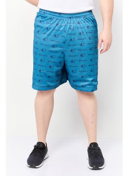Champion Men Sportswear Fit Running Shorts, Blue  - Image 1