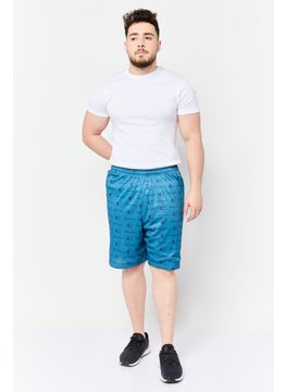 Champion Men Sportswear Fit Running Shorts, Blue  - Image 4
