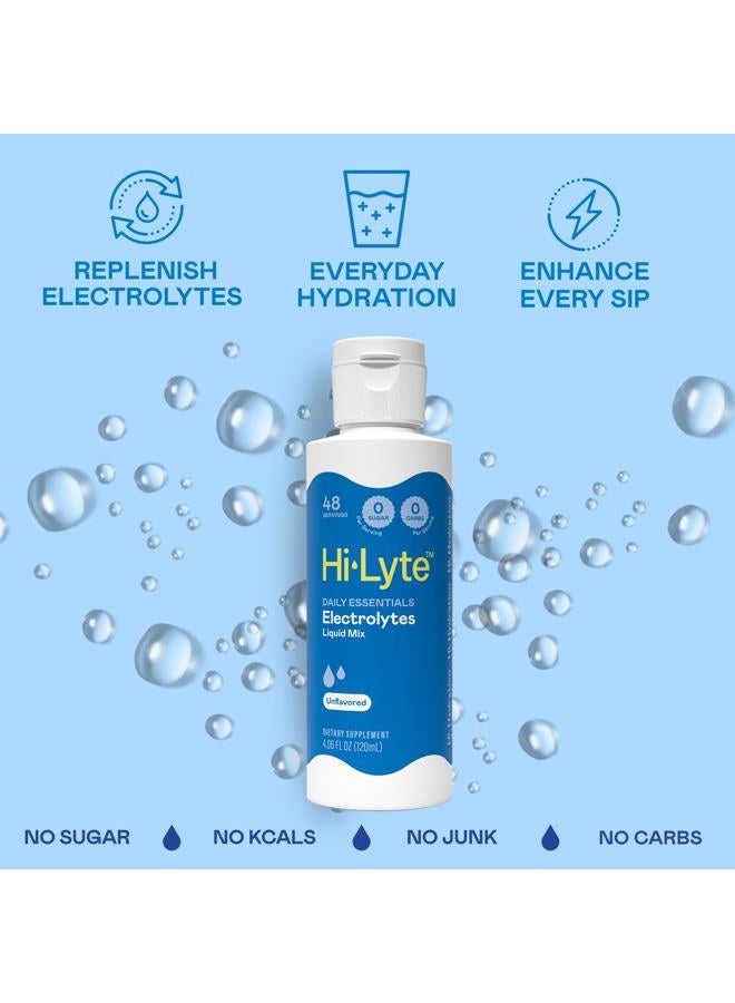 Hi-Lyte Electrolyte Concentrate for Rapid Hydration (3 Units) | NO Calories NO Sugar | Magnesium, Potassium & Zinc | 144 Servings - Image 4