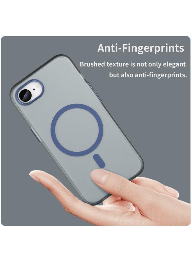 S-TOP Case For iPhone 16e MagSafe Frosted Translucent TPU + PC Full Coverage Phone Case - Image 4