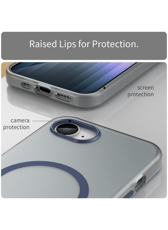 S-TOP Case For iPhone 16e MagSafe Frosted Translucent TPU + PC Full Coverage Phone Case - Image 5
