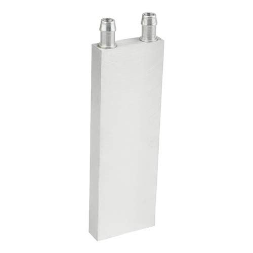 BXQINLENX Aluminum Water Cooling Block for CPU Graphics Radiator Heatsink 40x 120(White) - Image 5