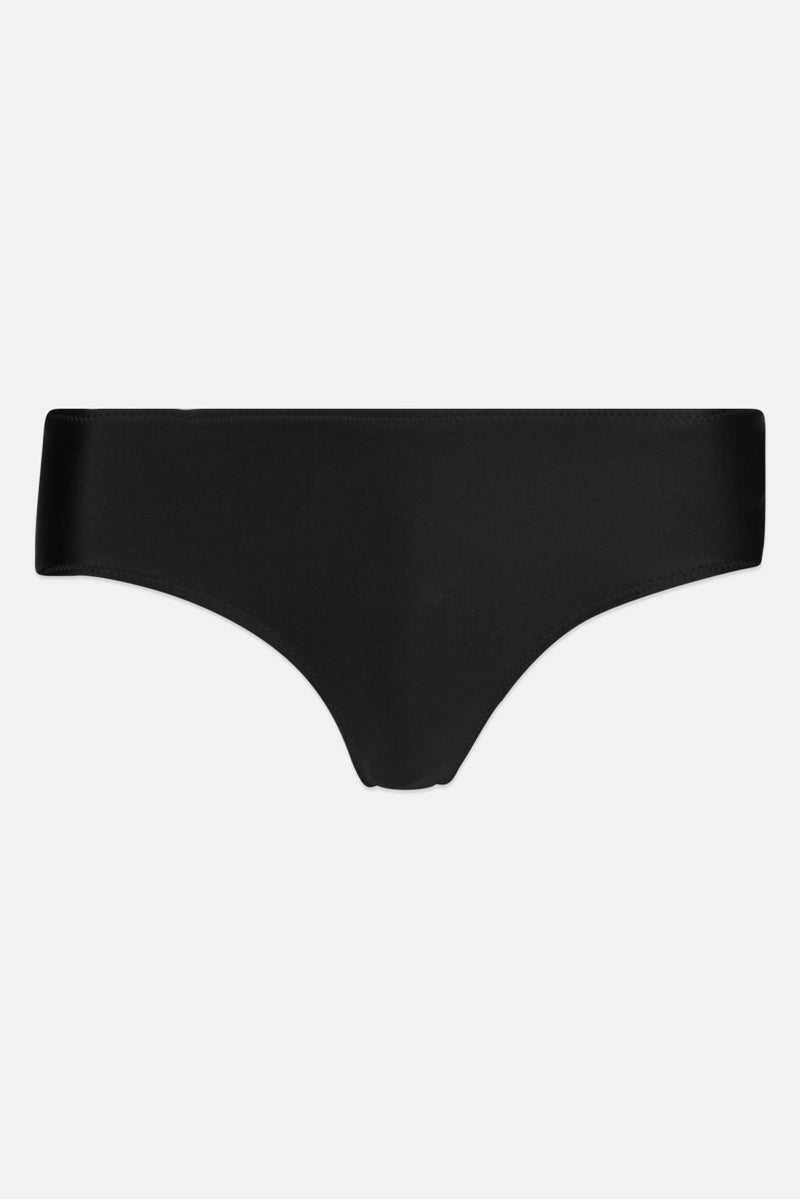 Aerie Women Plain Hipster Bikini Bottom, Black  - Image 1
