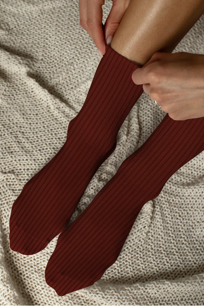 5 أزواج من الجوارب المبردة للنساء من FANGO، تقنية الشعور بالبرودة الفورية، مقاومة للتعرق، مقاومة للروائح، 100٪ قطن مخلوط (أزرق/بني/أبيض/رمادي/أسود)، ضروريات الصيف، توصيل سريع في الإمارات العربية المتحدة - Image 5