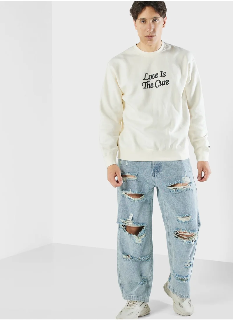 OBEY Love Is The Cure Sweatshirt