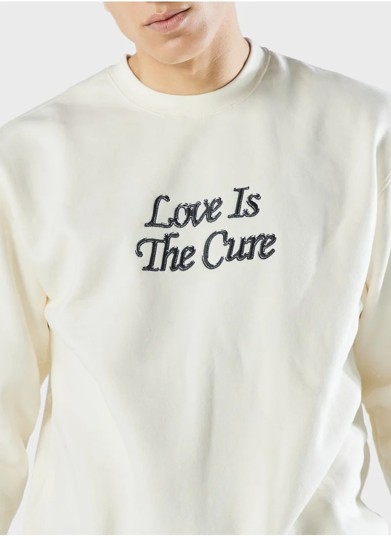 OBEY Love Is The Cure Sweatshirt