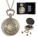 CZYY DND 6mm Micro Polyhedral Dice Set with Pocket Watch Shell Case Perfect for Dungeons and Dragons Tabletop RPG and Cards Board Games Bronze - Image 2