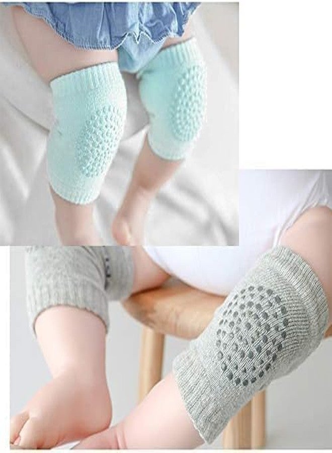 AEREX Baby Knee and Elbow Pads For Crawling | Anti Slip Elbow & Knee Guard for Babies, Infant & Toddler | Baby Kneecap | Safety Protector Comfortable Cap for Leg and Hand (Set of1, Multicolor) - Image 1