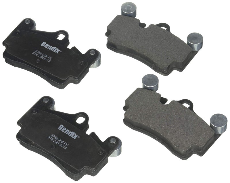 Bendix Priority1 CFM978 SemiMetallic Rear Brake Pads for Audi Q7 20152007 Porsche Cayenne 20062003 Cayenne 20102008 Volkswagen Touareg 20102004