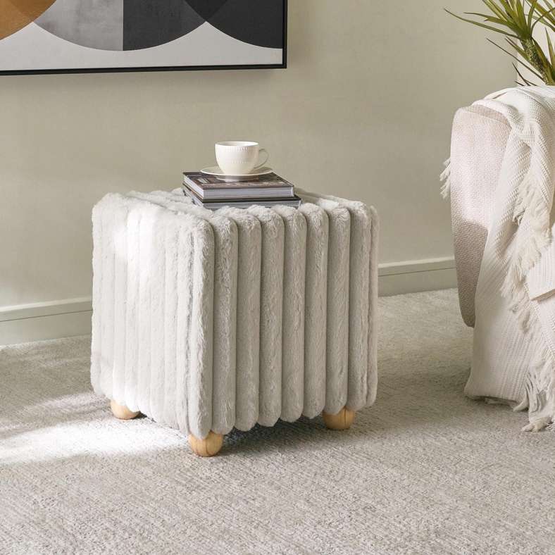 Pan Home Elita Pouf - Grey for Home