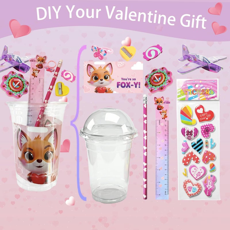 SQZUWIT Valentines Day Gifts for Kids, 24 Pack Valentine Classroom Party Favors with Cards School Class Bulk Prize for Boys Girls Toddlers Friends Exchange Gift - Image 5