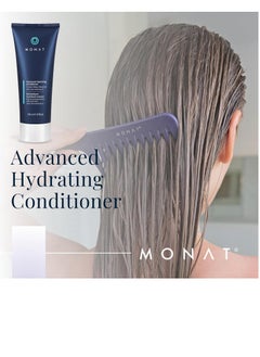 monat MONAT Advanced Hydrating Conditioner - Lightweight, Hyaluronic Acid-Infused Moisturizer for Fine to Medium Hair, Color-Safe, 178ml (6 fl. oz.)  - Image 2