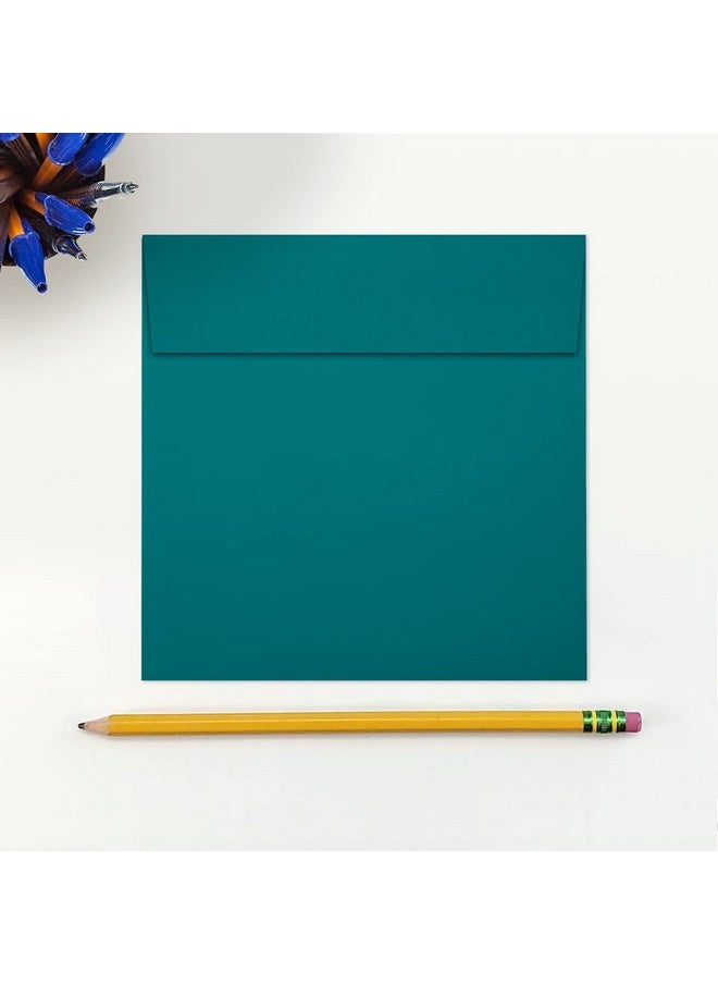 إنفيلوبس.كوم مظاريف دعوة مربعة من Luxpaper | قشر واضغط | 5 1/2 بوصة × 5 1/2 بوصة | البط البري | 80 رطل. نص | 50 الكمية  - Image 4