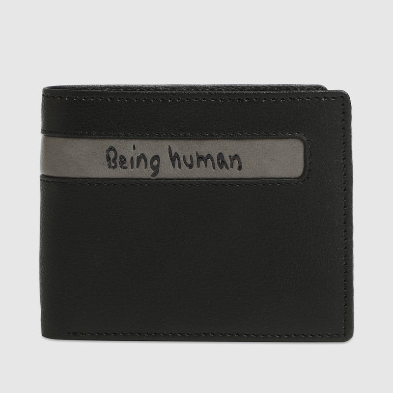 Being Human محفظة سوداء للرجال - Image 1