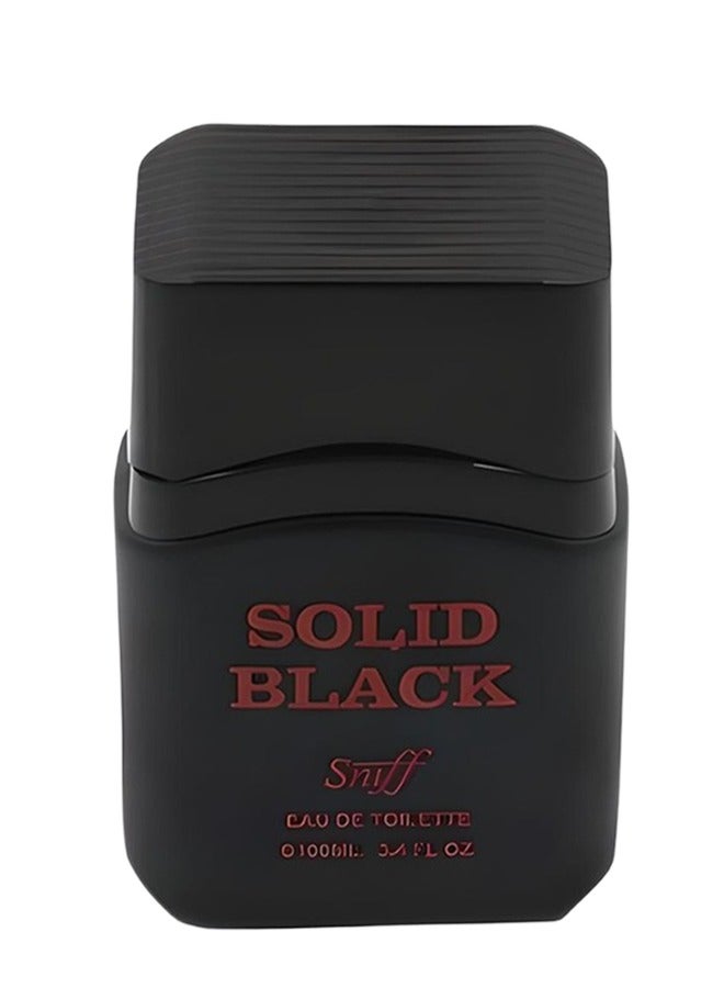 سنيف 3 قطع عطر سوليد بلاك للرجال 100 مل - Image 2