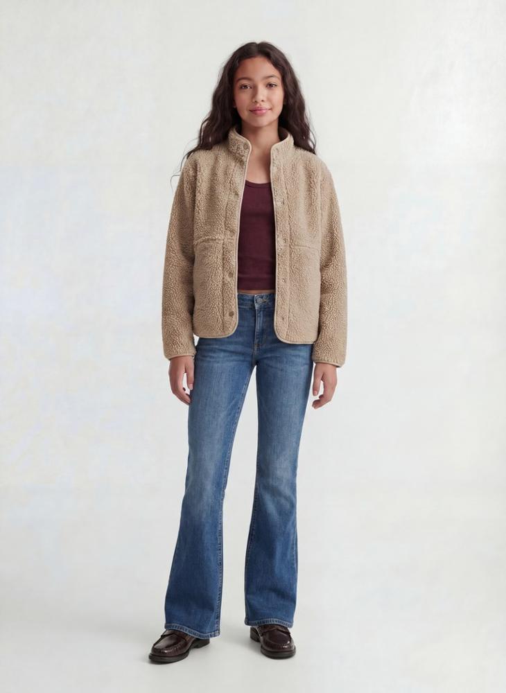 Jack & Jones Junior Youth Teddy Bomber Jacket - Image 4