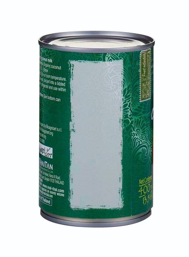 Real Thai Organic Coconut Milk 400 ml Premium Quality - Image 2