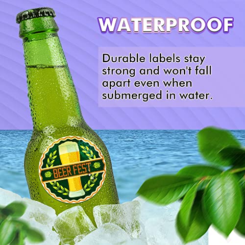 KOALA PAPER Koala Round Labels 2 Inch, Glossy Waterproof Printable Circle Stickers for Inkjet and Laser Printer, 240 Circle Labels for Brand Logo, Bottle, Jar - Image 5