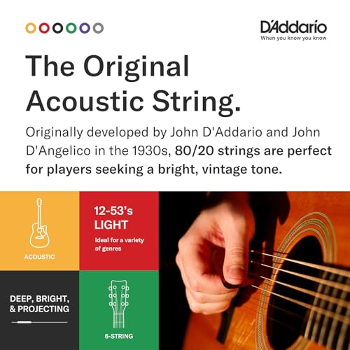 D'Addario EJ13 11-52 Bronze Custom Light Acoustic Guitar Strings - Image 4