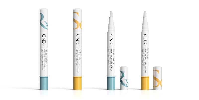 CND Solar Oil & RescueRxx Nail and Cuticle Care, Cuticle Oil Pen, Keratin Treatment Pen, On-the-Go, Travel-Sized Beauty, A highly effective new treatment that repairs damaged nails - Image 5
