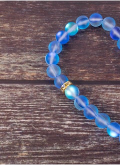The Black Pearl Accessories Fabulous Blue Opal Stone Prayer Bead of 33 Beads  - Image 2